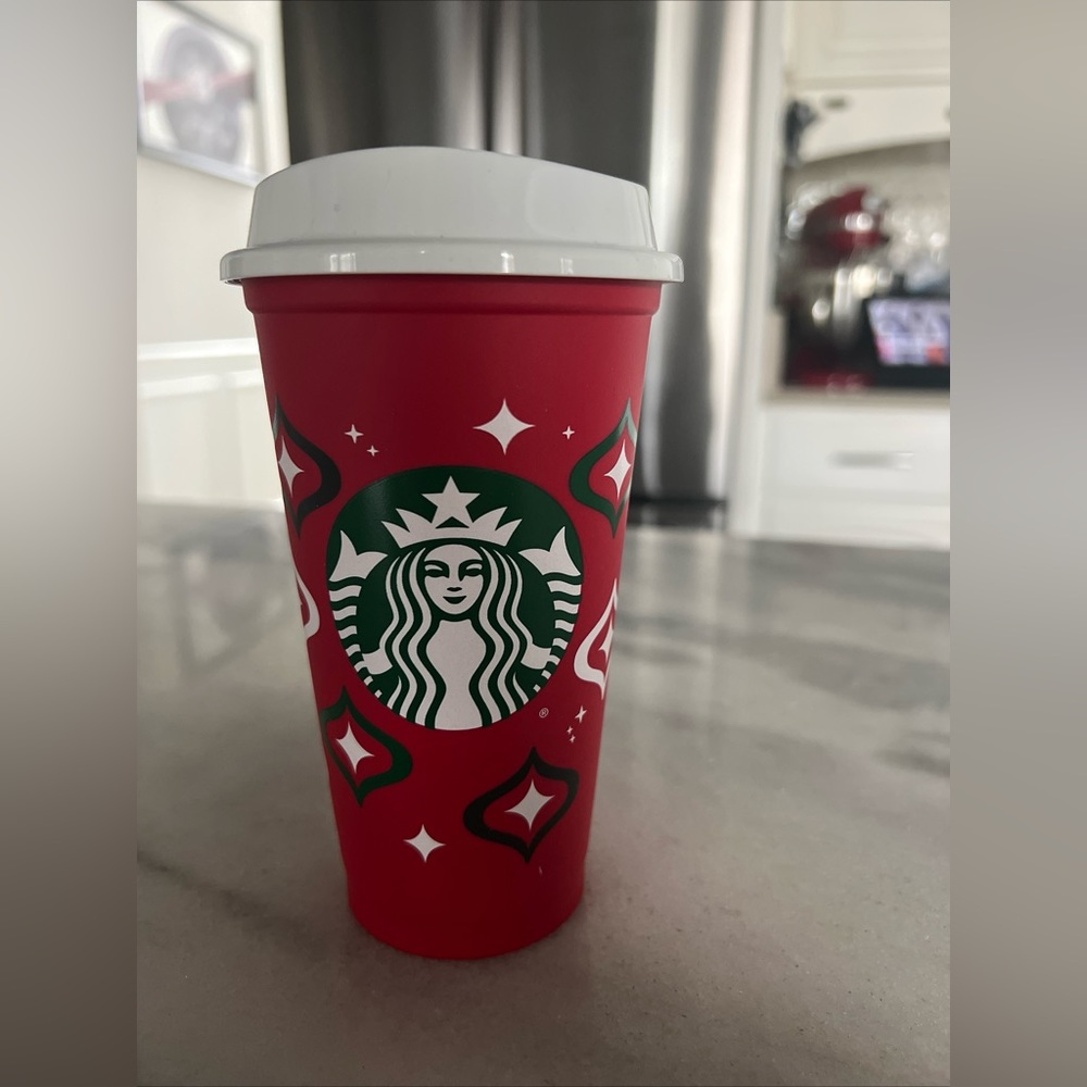 Starbucks 2023 Holiday Red Cup. This is the STARBUCKS RED CUP DAY CUP 2023